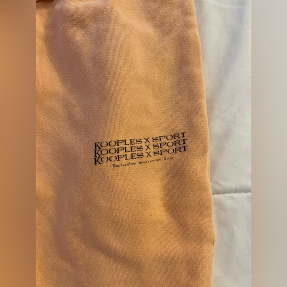 THE KOOPLES SPORT - Faded Orange Sweatpants - Picture 4 of 5